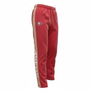 Kids SF 49er Red and Tan Athletic Pants